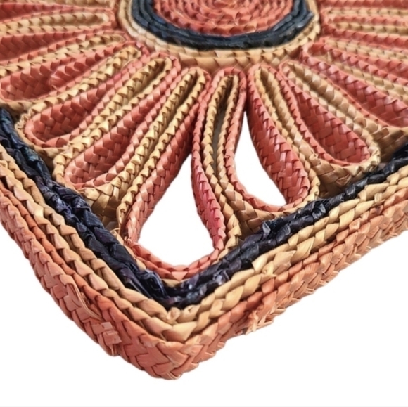 Wicker Basket and Woven Trivets Wall Decor set - 13 pieces - Picture 5 of 7